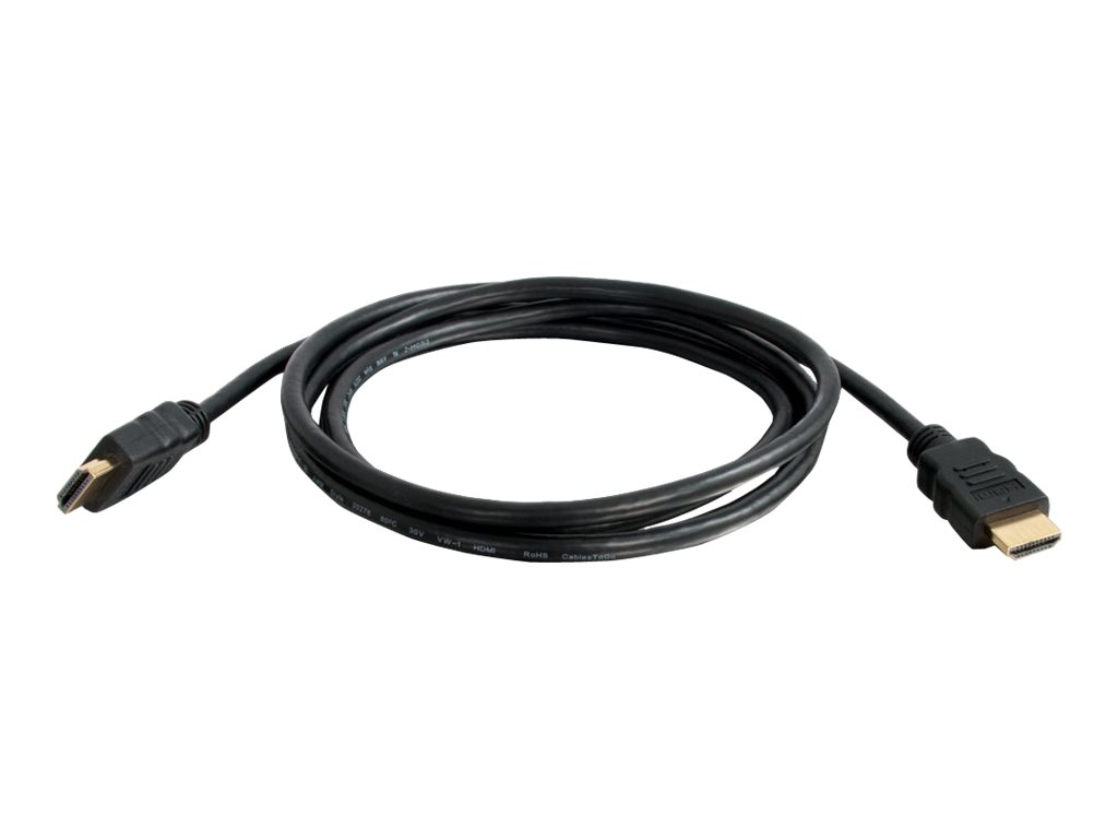 C2G High Speed HDMI-Kabel mit Ethernet 4K 60 Hz 4,5 m Schwarz