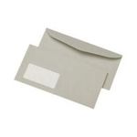 MAILmedia Briefumschläge C6-5 naßklebend, mit Fenster (20333/8)