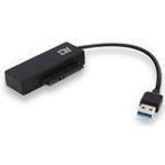 ACT AC1515 Kabeladapter 2.5/3.5" SATA USB A Schwarz (AC1515)