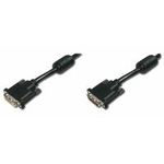 Assmann DVI extension cable. DVI(24+1). 2x ferrit M/F. 2.0m. DVI-D dual link. UL. bl (AK-320200-020-S)