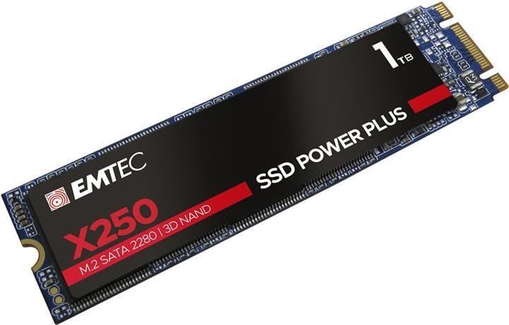 EMTEC SSD Power Plus X250 1 TB M.2 2280 SATA 6Gb/s Intern