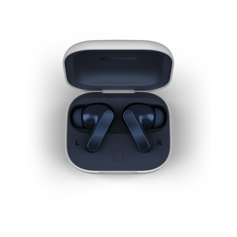 Motorola Moto Buds Bluetooth In-Ear Kopfhörer ANC Starlight Blue