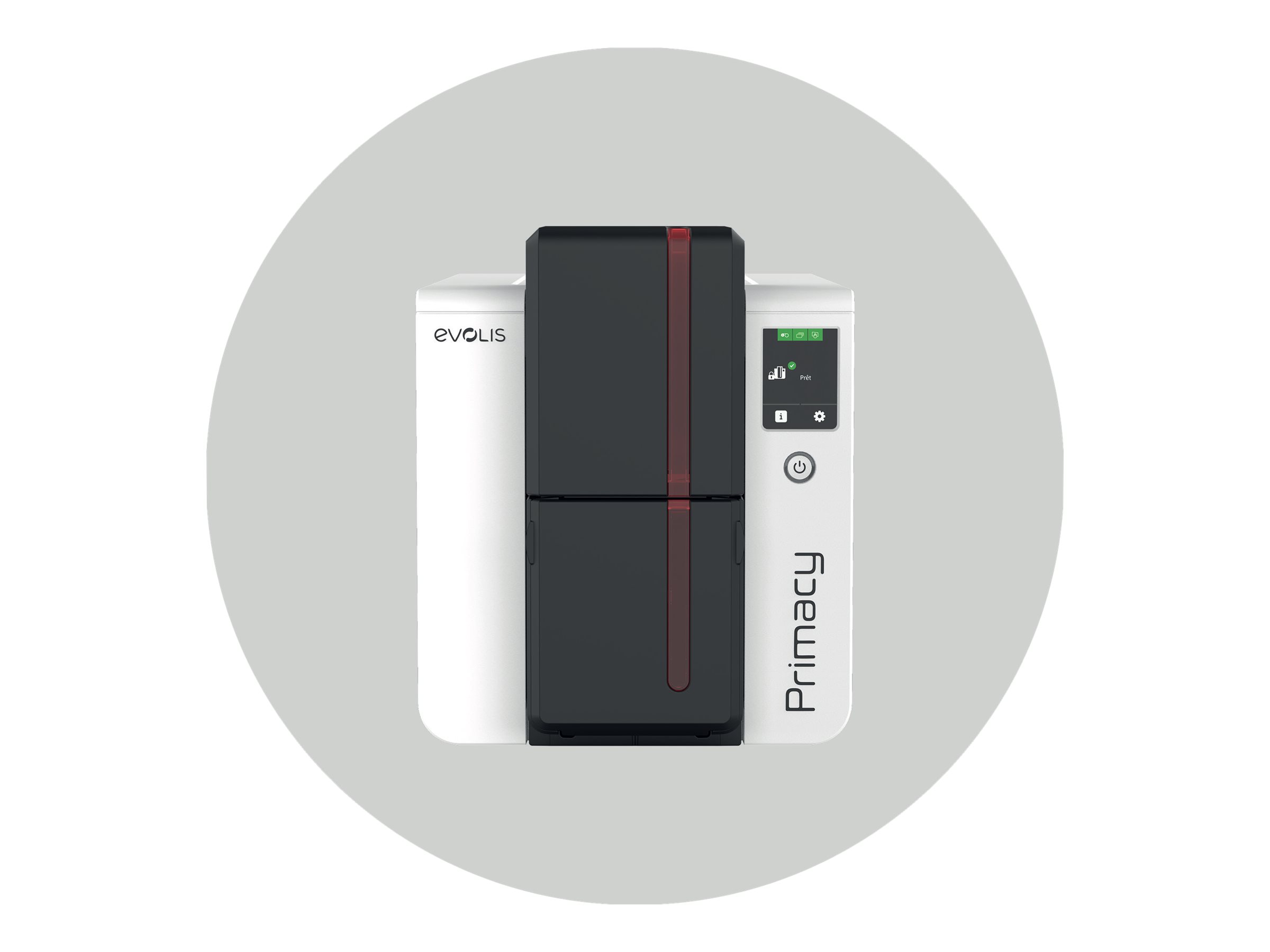 Evolis Primacy 2 Duplex Expert Kartendrucker beidseitig 300 x 1200 dpi USB LAN Schwarz/Weiß