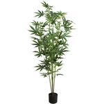 EUROPALMS Hanfpflanze, Kunstpflanze, 150cm (82506692)