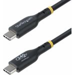 StarTech.com 4m USB C Charging Cable, USB-IF Certified USB-C Cable, 240W (USB2EPR4M)