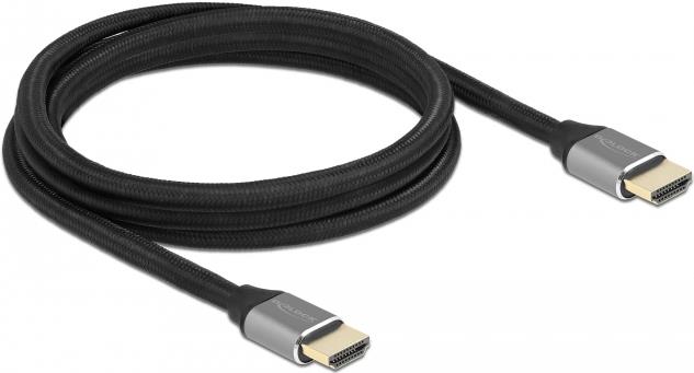 DeLOCK 83996 HDMI-Kabel 2 m HDMI Typ A Standard Schwarz