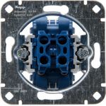 KOPP 507800006 Unterputz Doppeltaster-Sockel (2x Schließer | 250V | 10AX | 10A | IP20) (507800006)