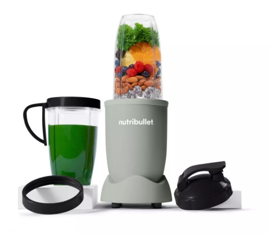 NutriBullet Pro NB907MAJD Standmixer 900 W 0,9 l Grüngrau