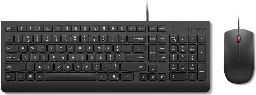 Lenovo Essential Wired Combo Sæt med mus og tastatur Kablet (4X31R64446)