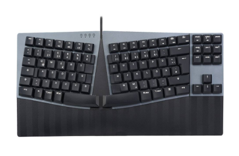 Perixx PERIBOARD-335 Mechanische Tastatur Deutsch Schwarz