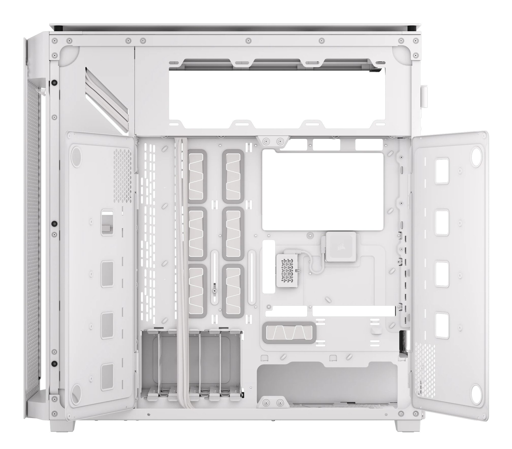 Corsair 9000D RGB Airflow Full Tower Gehäuse Weiß