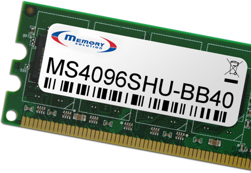 Memory Solution MS4096SHU-BB40 4GB Speichermodul (MS4096SHU-BB40)