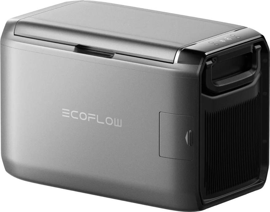 EcoFlow GLACIER Classic 45L Dual-Zone Portabler Kühlschrank-Gefrierschrank Grau (EFGLACIER45L-EU-NBOX)
