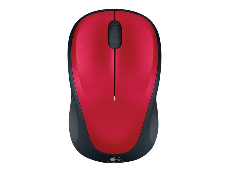 Logitech M235 Kabellose Maus 2. Generation Optisch 2,4 GHz USB Rot