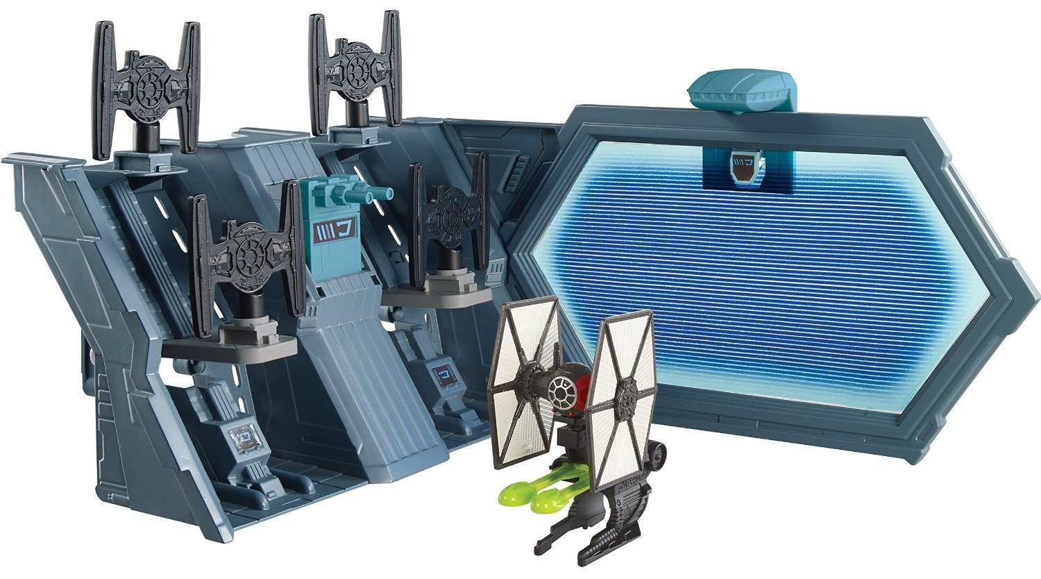 Mattel Hot Wheels Star Wars Tie Fighter Blast-Out Battle Set Mehrfarbig