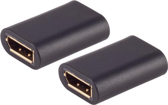 shiverpeaks ®-BASIC-S--DisplayPort 1.2 Verbinder, DisplayPort Buchse auf DisplayPort Buchse, 4K60Hz (BS10-01033)