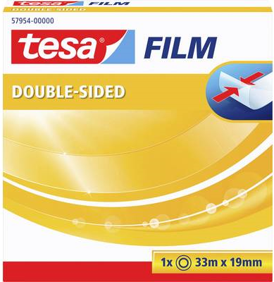 TESA 57954-00000-00 Tonbandkassette 33 m Transparent 1 Stück(e) (57954-00000-01)