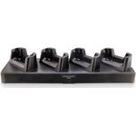Datalogic 4-Fach Lade- und Kommunikationsstation 4-Fach Lade- und Kommunikationsstation, Ethernet, separat bestellen: Netzteil und Netzkabel, für Geräte ohne Schutzhülle: Adapter wird benötigt, passend für: Memor 12, 17 (94A150132)