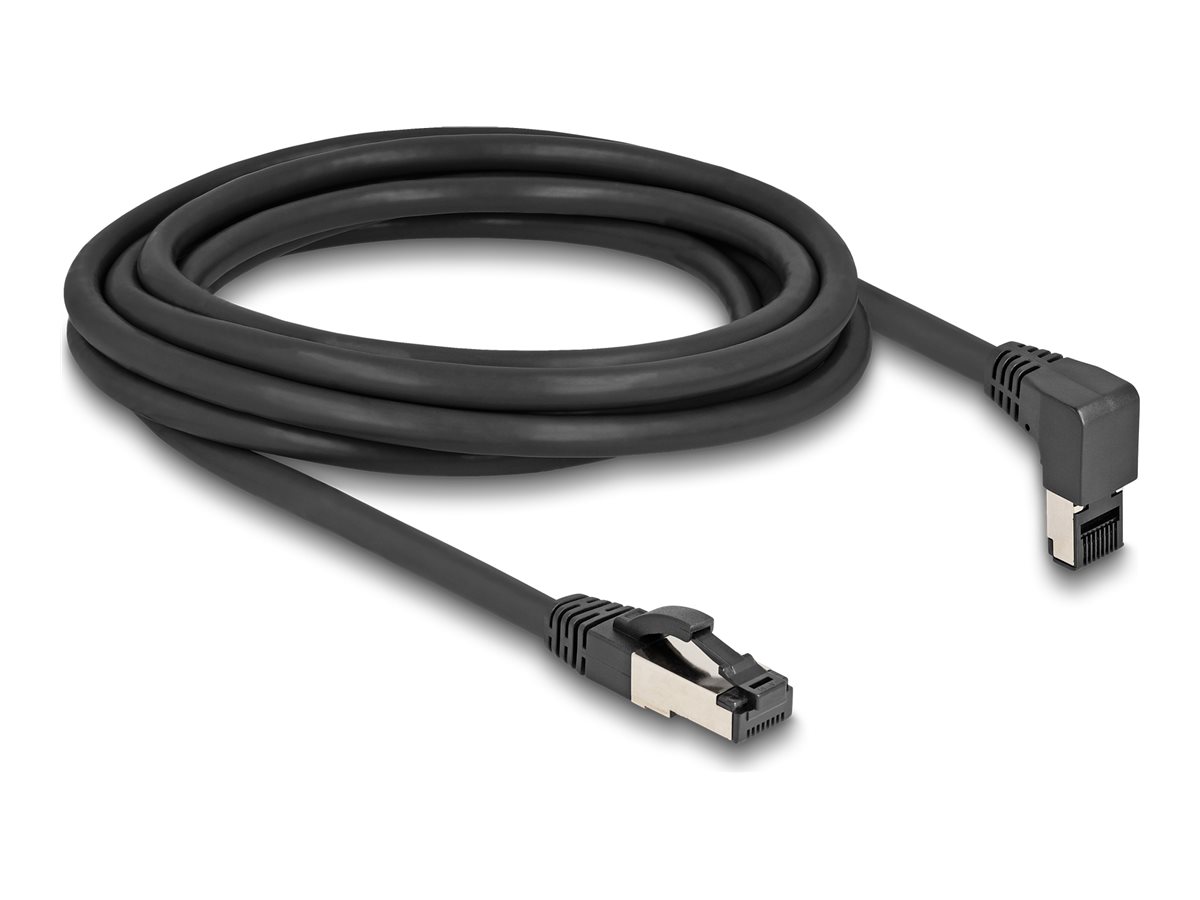 Delock 80396 RJ45 Netzwerkkabel Cat.8.1 S/FTP 3 m Schwarz