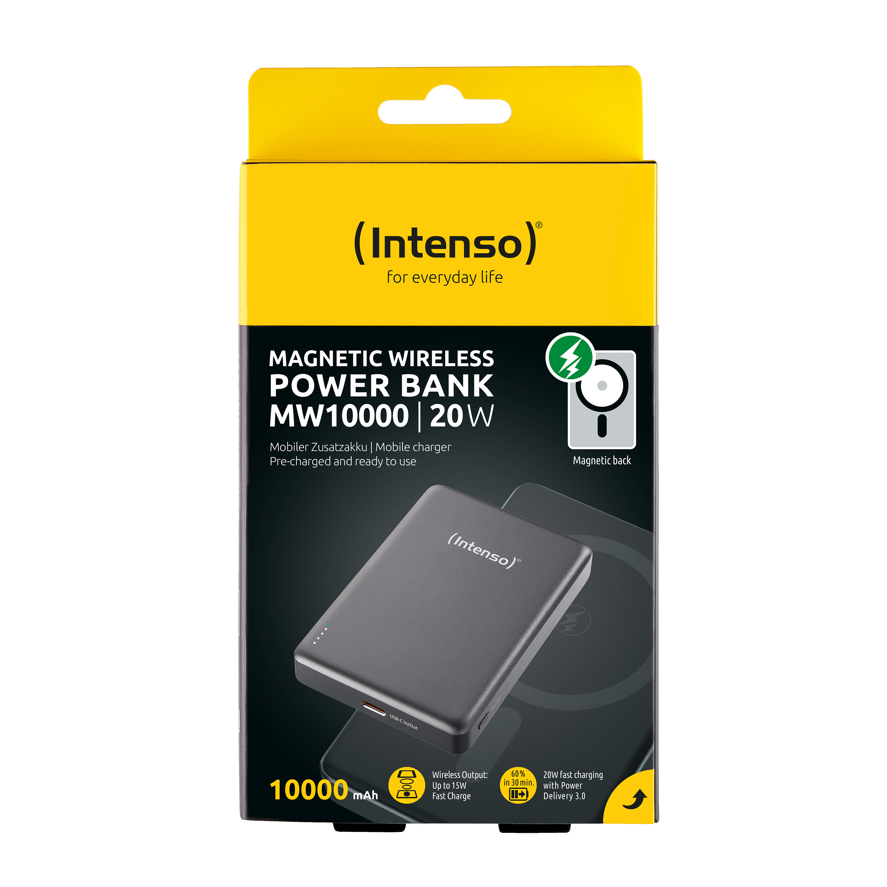 Intenso MW10000 10000 mAh Powerbank Grau