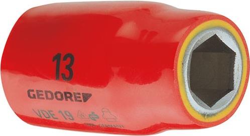 Gedore VDE 19 22 6123400 VDE-Steckschlüsseleinsatz 22 mm 1/2 (12.5 mm)