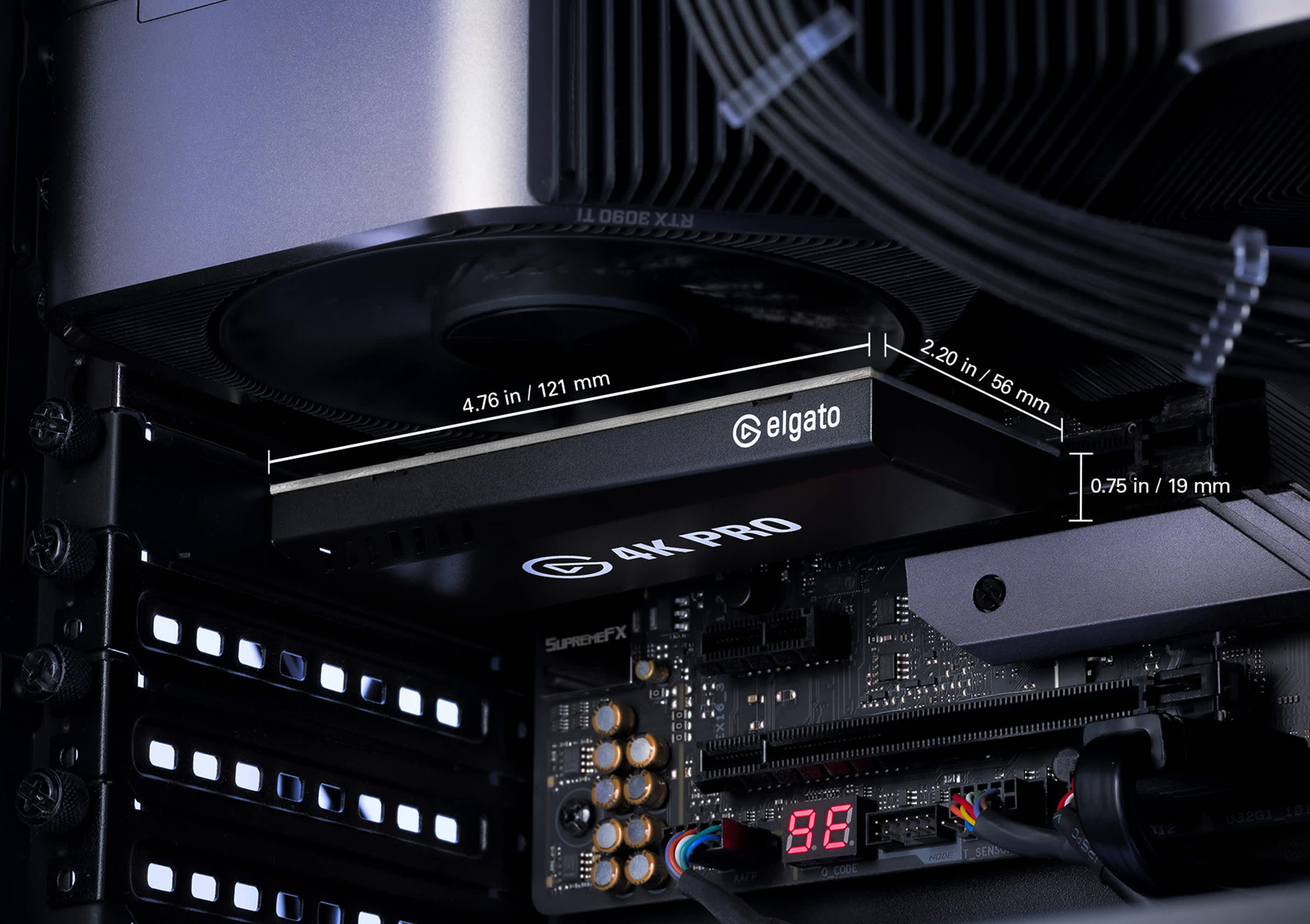 Elgato Game Capture 4K Pro PCIe 2.0 x4 Video-Capture-Karte Schwarz