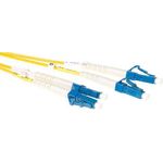 ACT 2.5 meter LSZH Singlemode 9/125 OS2 fiber patch cable duplex with LC connectors. Lc/lc 9/125 dup 2.50m (RL9953)