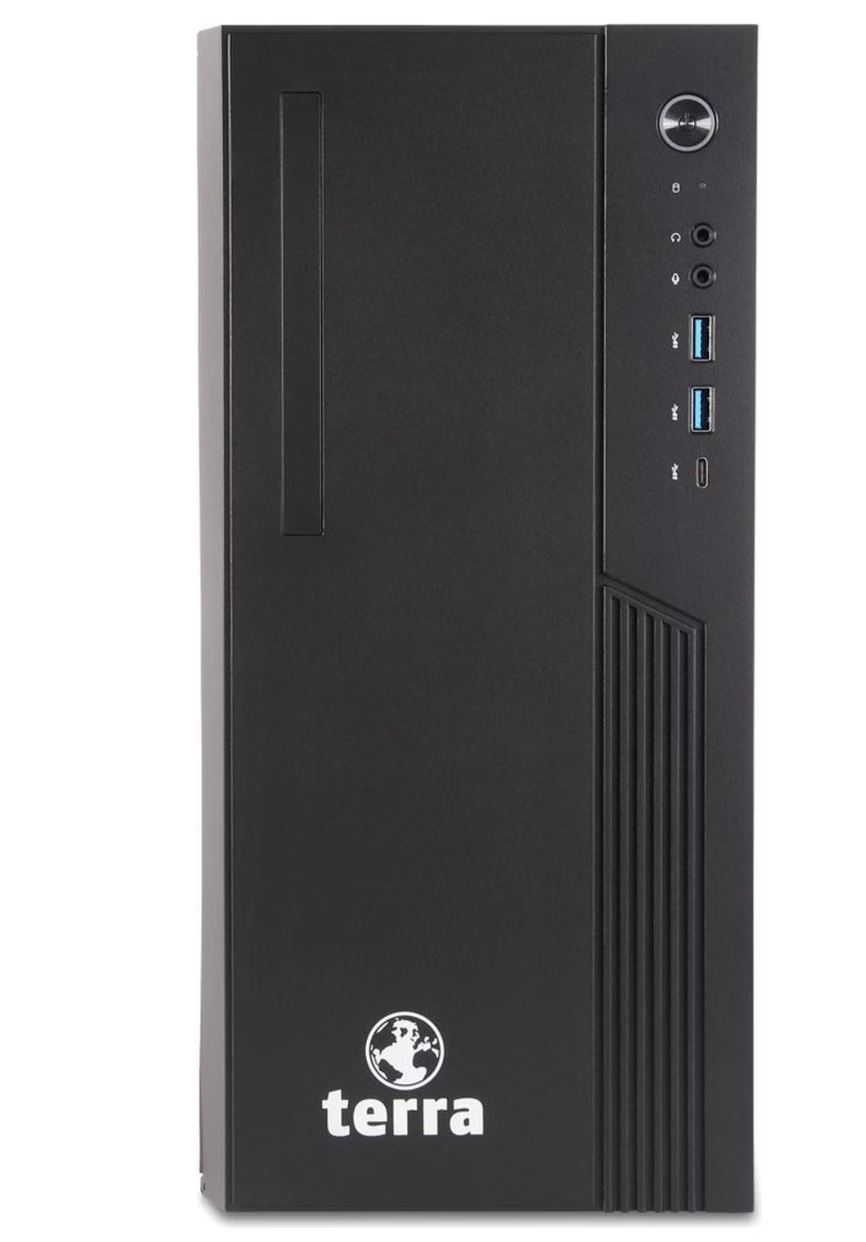 TERRA PC-BUSINESS 4000 SILENT Micro Tower Intel Core i3-12100 8GB DDR5 500GB SSD Win11 Pro