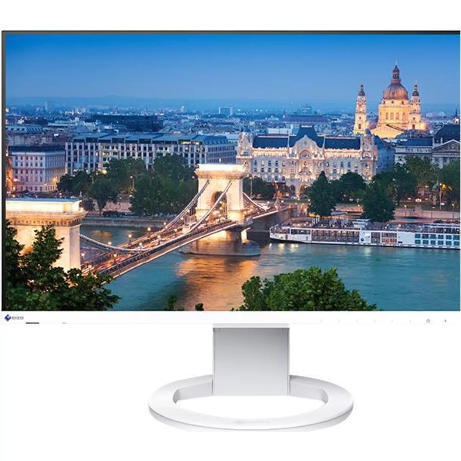 EIZO FlexScan EV2490-WT Computerbildschirm 60,5 cm (23.8 Zoll) 1920 x 1080 Pixel Full HD LED Weiß (EV2490-WT) (geöffnet)