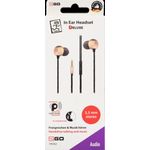 2GO 795962 Kopfhörer & Headset Verkabelt im Ohr Anrufe/Musik Gold (795962)