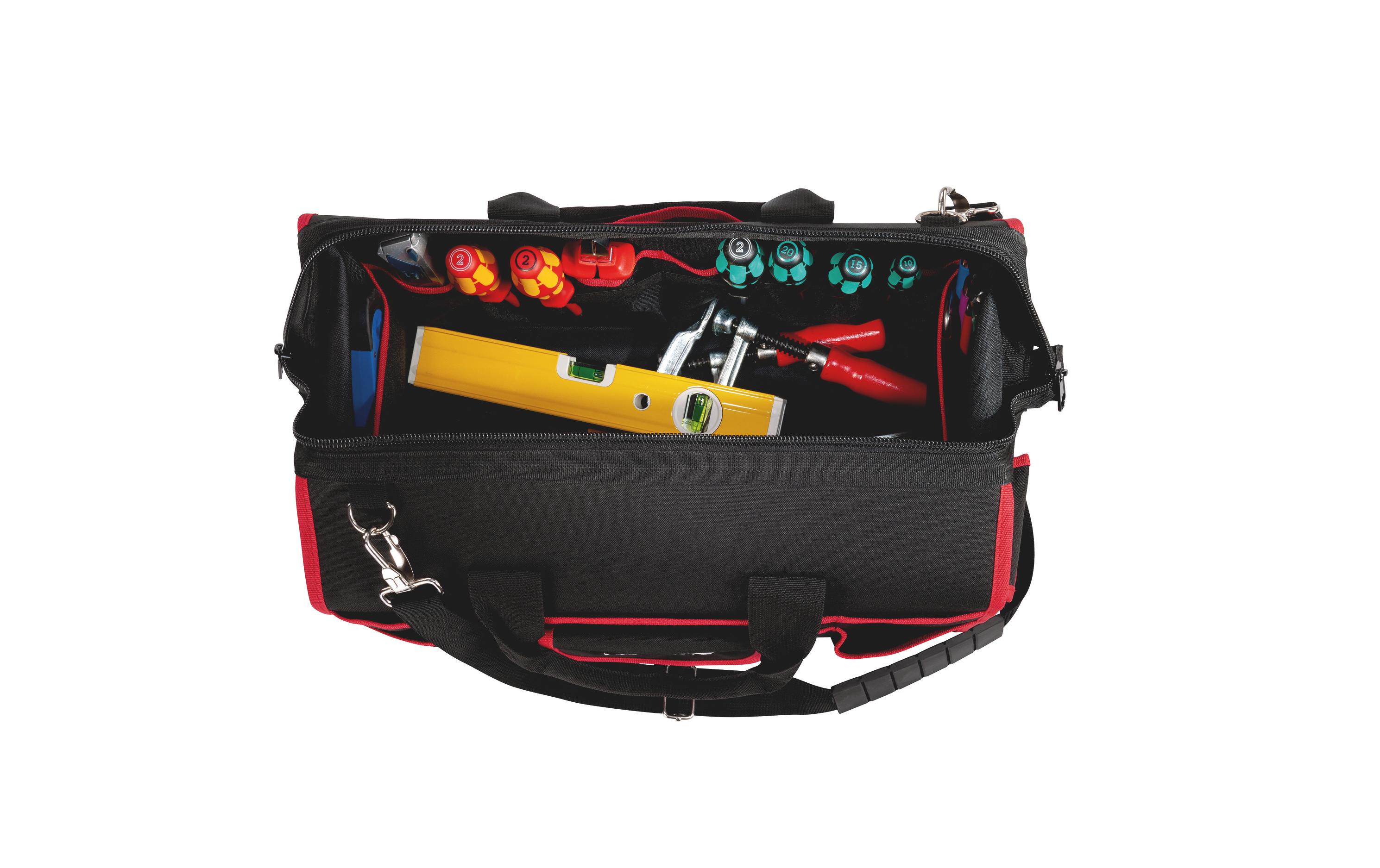 Parat BASIC Tool Softbag M Werkzeugtasche 500 x 270 x 280 mm Schwarz, Rot