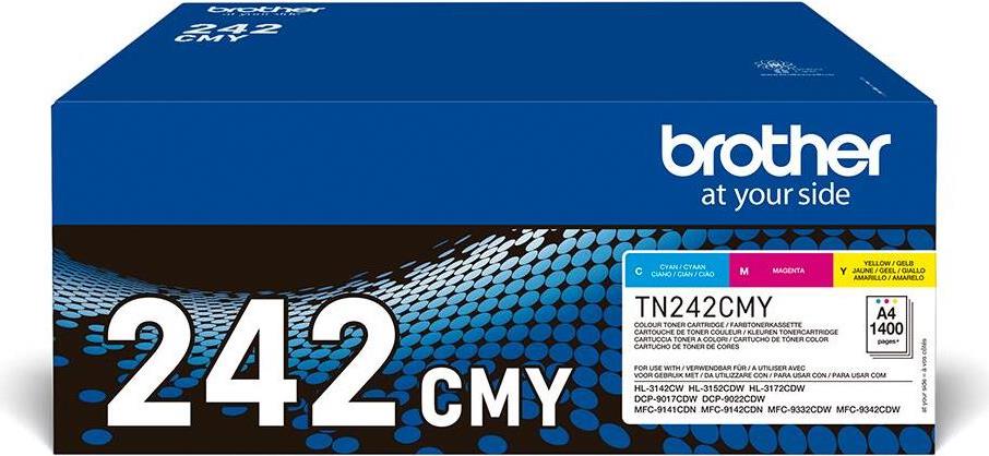 Brother TN242CMY Value Pack (TN242CMY)