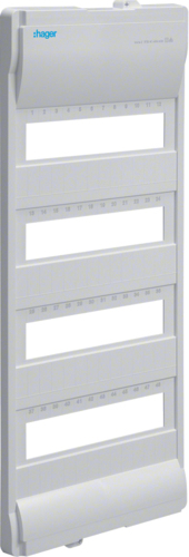 Hager Abdeckung Volta UPV/HWV,Größe 4 VZ224N (VZ224N)