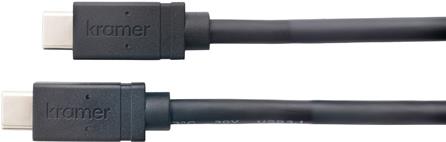 Kramer Electronics C-U32/FF-6 USB Kabel USB 3.2 Gen 2 (3.1 Gen 2) 1,8 m USB C Schwarz (96-0235106)