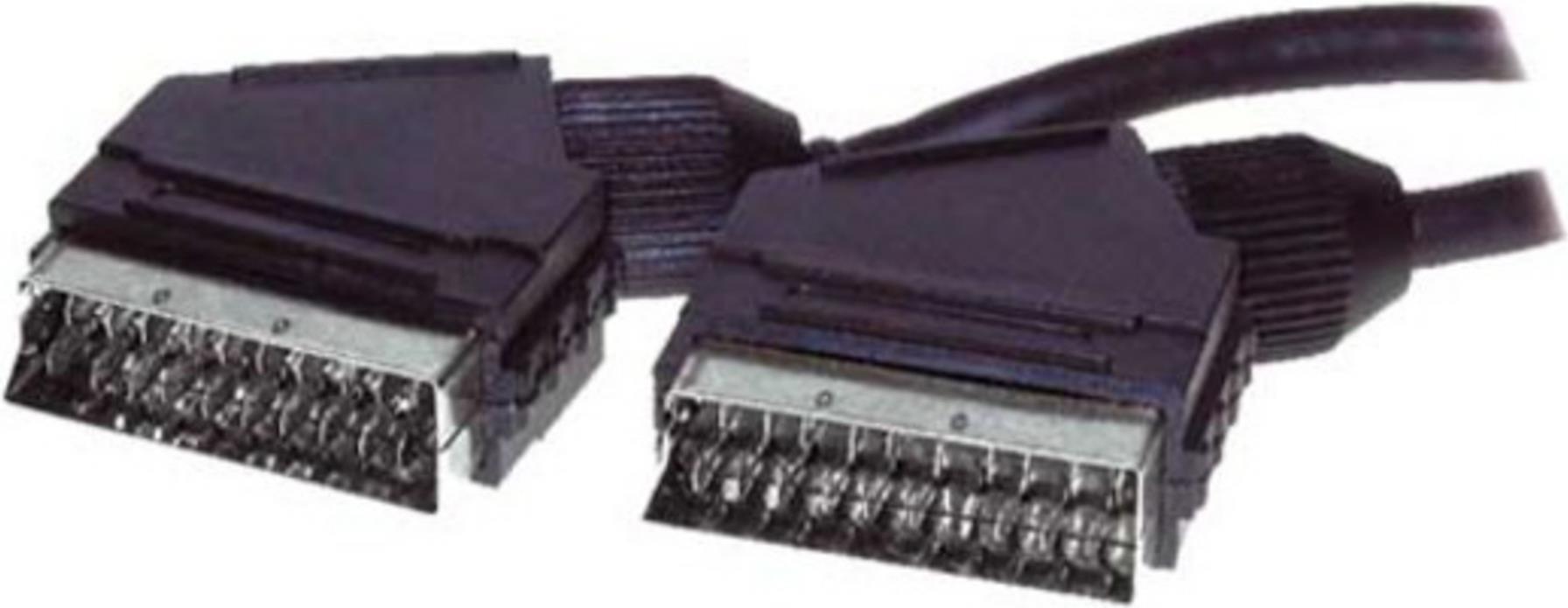 ShiverPeaks S/CONN maximum connectivity Video Scart Kabel-Scart-Stecker auf Scart-Stecker, Steuerkabel, 2,0m (96011)