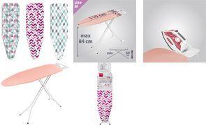 metaltex Bügeltisch Kuma, weiß Bügeleisenablage aus Metall, dampfdurchlässige, - 1 Stück (418033001)