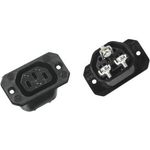 BACHMANN Kaltgeräte-Einbaudose sw 917.171 65°C 917.171 (917.171)