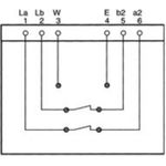S/CONN maximum connectivity Telefon-Anschlußdose TAE U, Universal für F + N, Aufputz (74000-U)