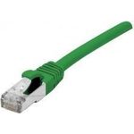 Patchkabel S/FTP, PiMF, Cat.6A, grün, 2,0 m Kategorie: Cat.6A Class EA (2x RJ45), Rohmaterial: KabelCat.7 Rohkabel (858619)