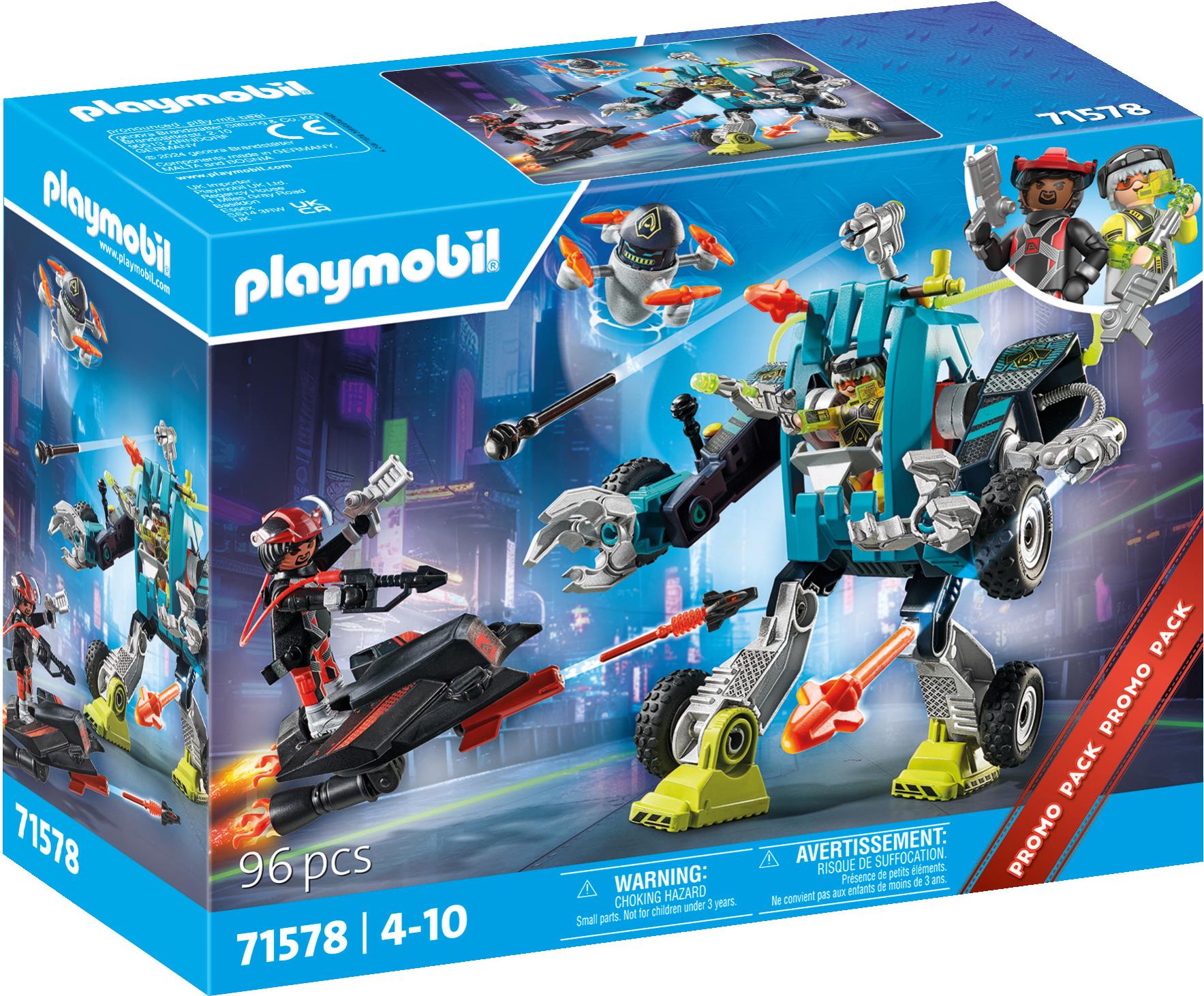 Playmobil Roboter vs. Fluggleiter (71578)