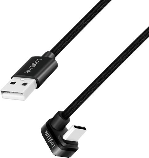 LogiLink CU0195 USB Kabel USB 2.0 3 m USB A USB C Schwarz (CU0195)
