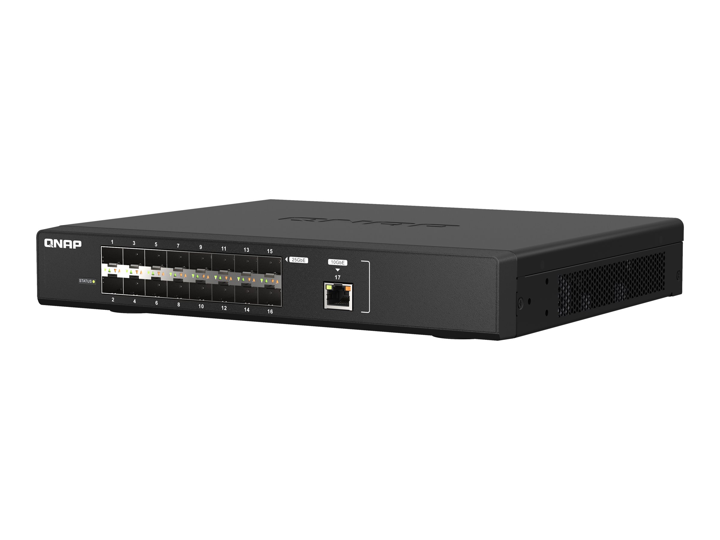 QNAP QSW-M5216-1T Managed Switch 17 Ports Schwarz