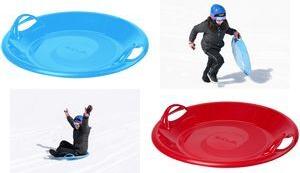 EDA Tellerschlitten, Kunststoff, Durchmesser: 640 mm, blau Porutscher, Leichtgewicht, 2 Griffe an den Seiten, - 1 Stück (10891 B.SU SX10)