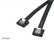 Akasa AK-CBSA05-BKT2 SATA-Kabel 0,5 m SATA 7-pin 2 x SATA 7-pin Schwarz (AK-CBSA05-BKT2)