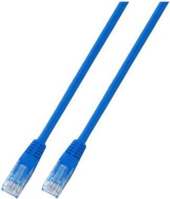 EFB-Elektronik RJ45 Patchkabel Cat.6 U/UTP PVC CCA blau 1,5m Hersteller: EFB Elektronik (K8100BL.1,5)