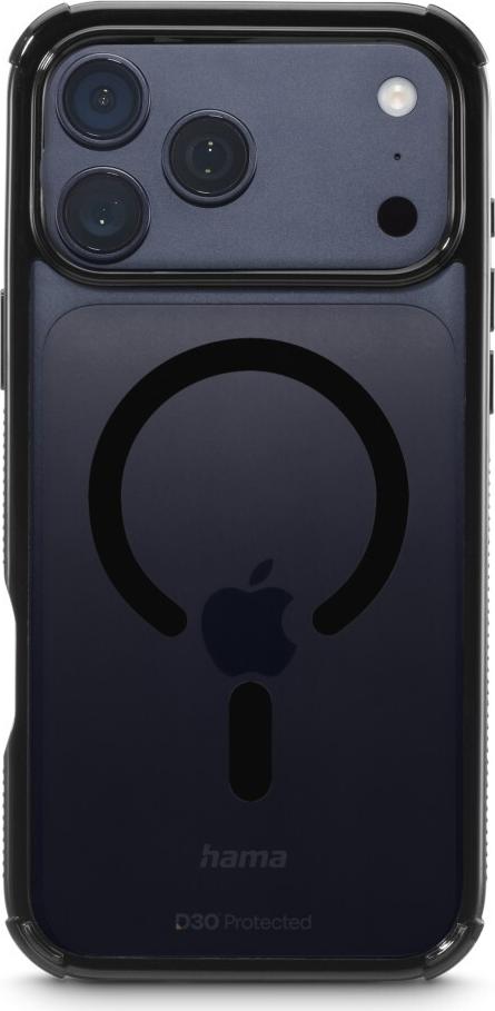 Hama Handyhülle Extreme Protect f Apple iPhone 17 Pro Max, magnetisch, Schwarz (00232424)