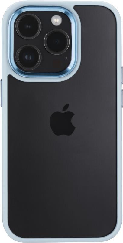 Hama Handyhülle Cam Protect für Apple iPhone 14 Pro, durchsichtig, Blau (00138152)