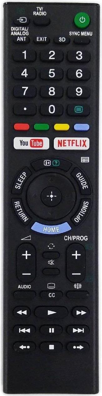 CoreParts MSP-REM004 Infrarot-Fernbedienung für Sony TV Schwarz