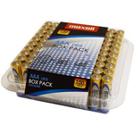 maxell Alkaline Batterie "BOX PACK", Micro AAA, 100er Box 1,5 Volt, Typ: LR03, Aufbewahrungsbox, - 1 Stück (790410.00.CN)