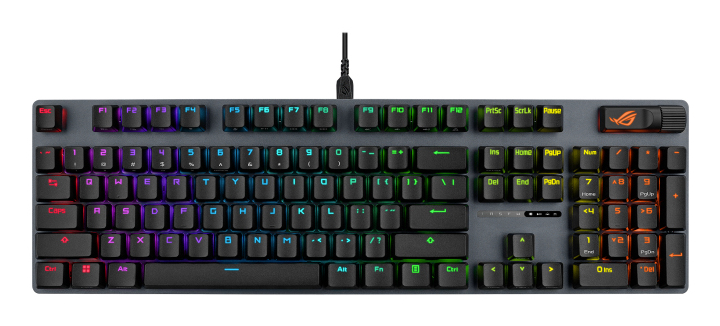 ASUS ROG Strix Scope II X Kabelgebundene Mechanische Gaming-Tastatur USB CH Schwarz